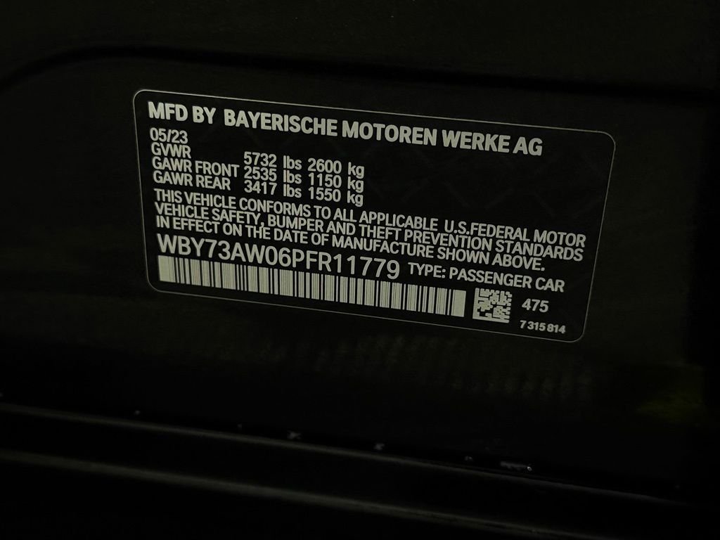 Used 2023 Black Sapphire Metallic BMW eDrive40 image 24