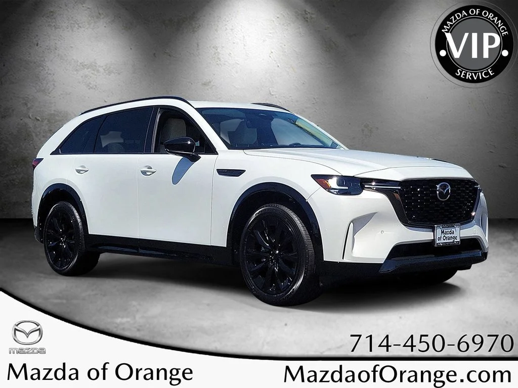 New 2026 Rhodium White Premium Mazda 3.3 Turbo S Premium Sport AWD image 1