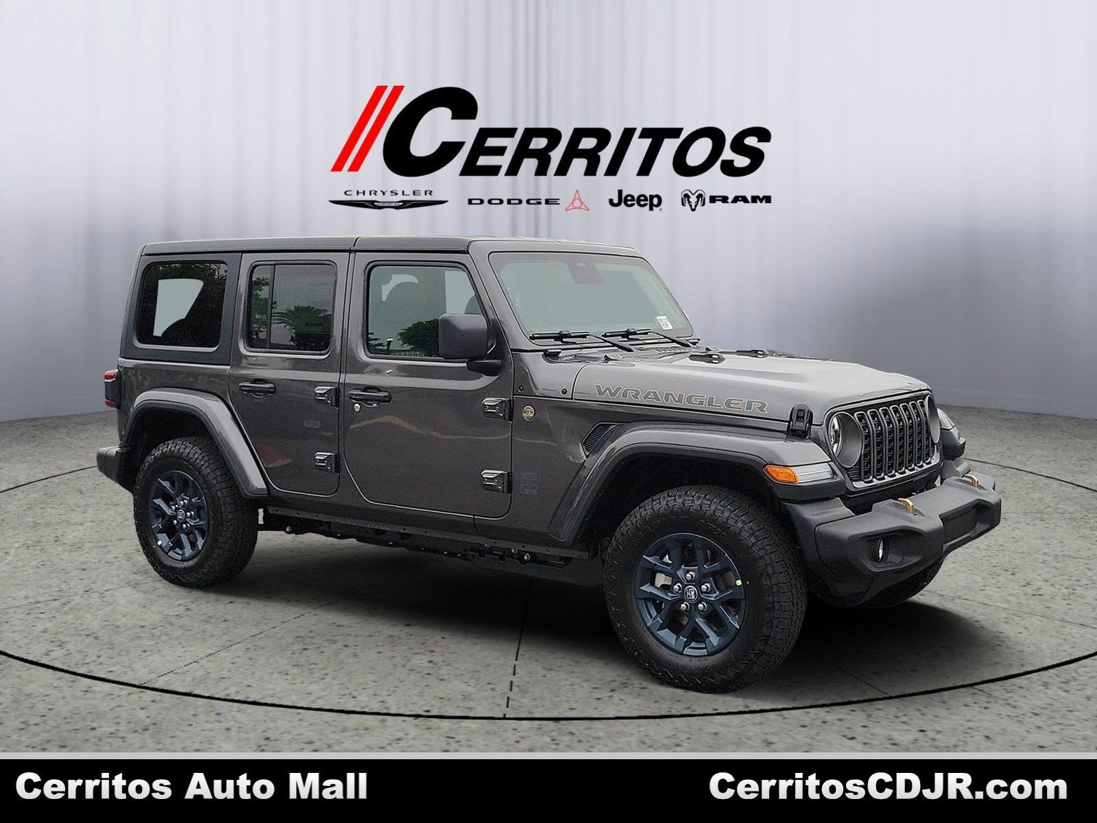New 2026 Granite Crystal Metallic Clear-Coat Exterior Paint Jeep 85th Anniversary Edition image 1