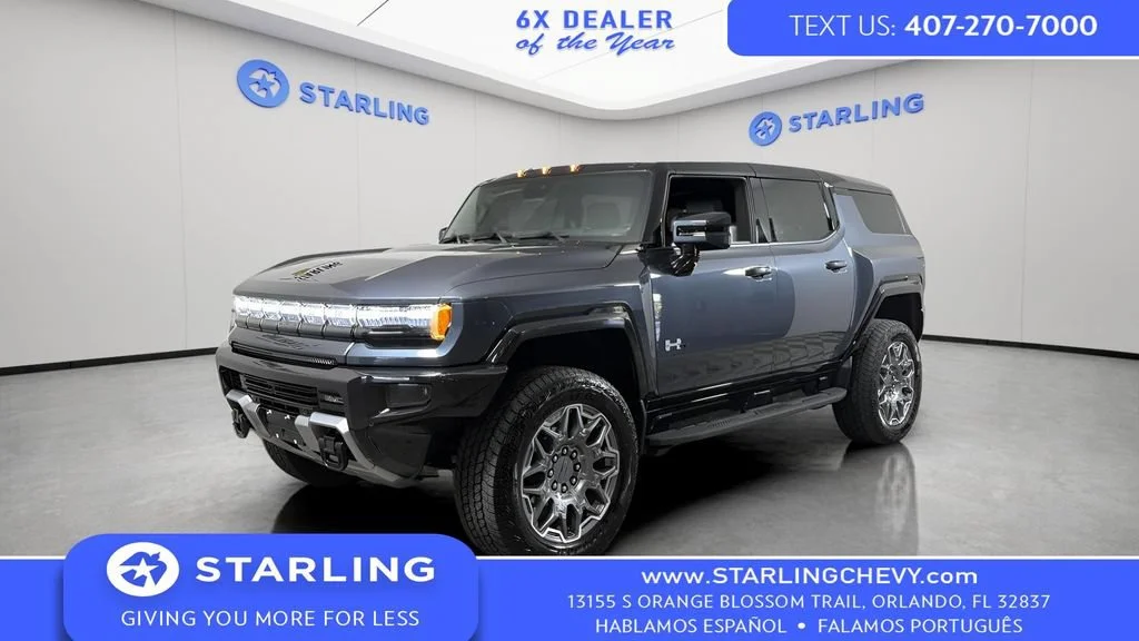 Certified Used 2025 Graphite Blue Metallic GMC 3X image 1