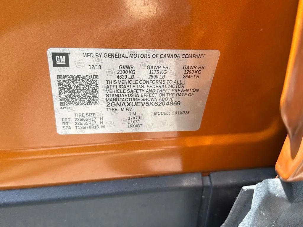 Used 2019 Orange Chevrolet LT image 31