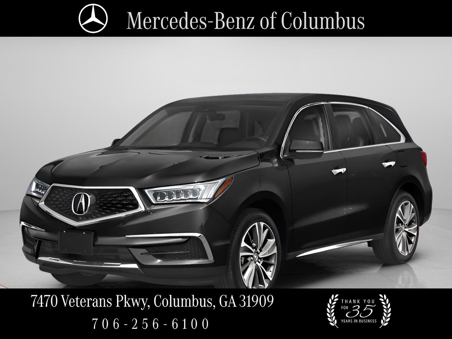 Used 2020 White Acura w/Technology Pkg image 1
