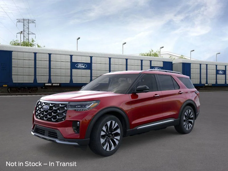 New 2026 Rapid Red Metallic Tinted Clearcoat Ford Platinum image 2