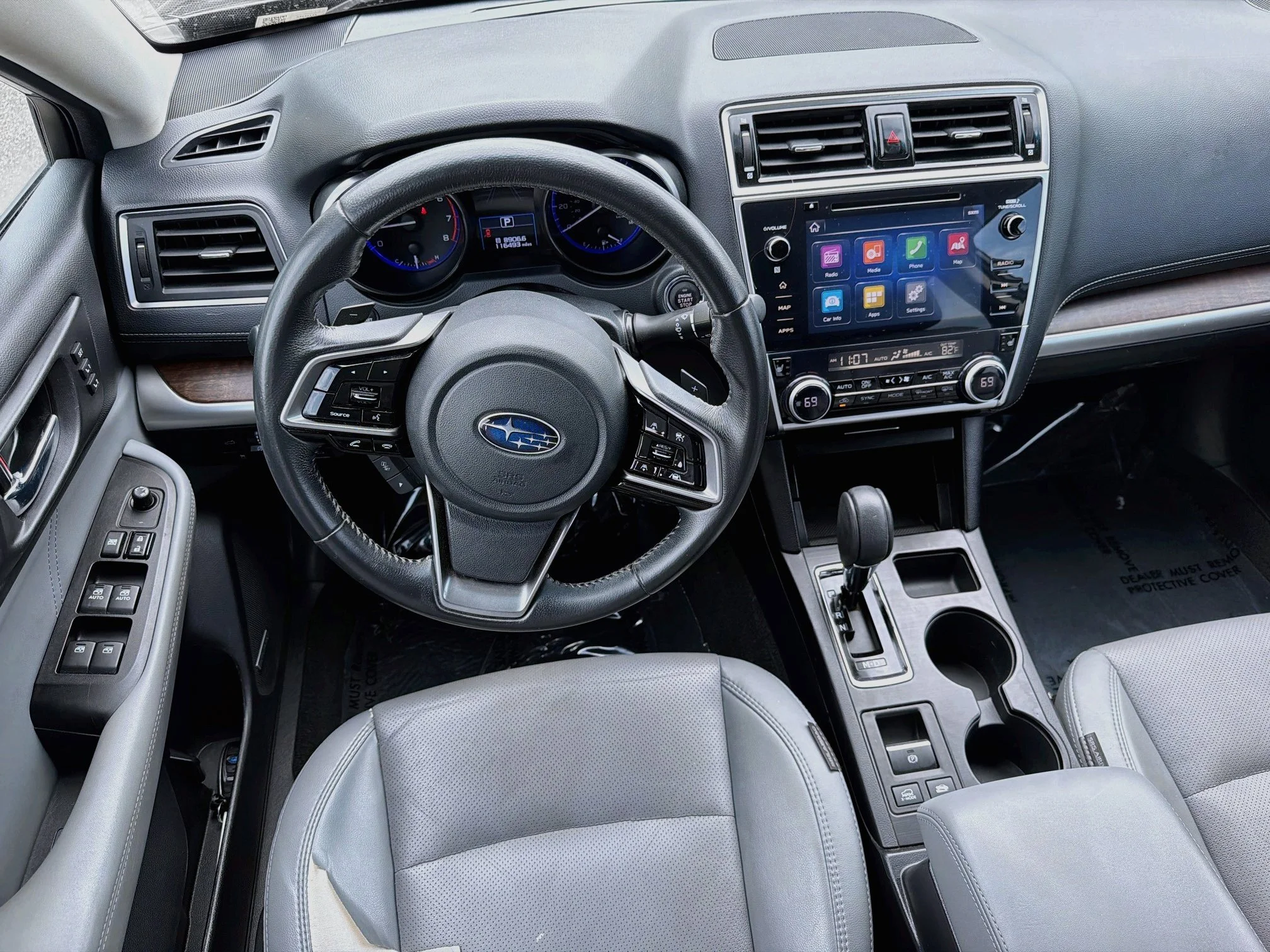 Used 2018 Magnetite Gray Metallic Subaru Limited image 14