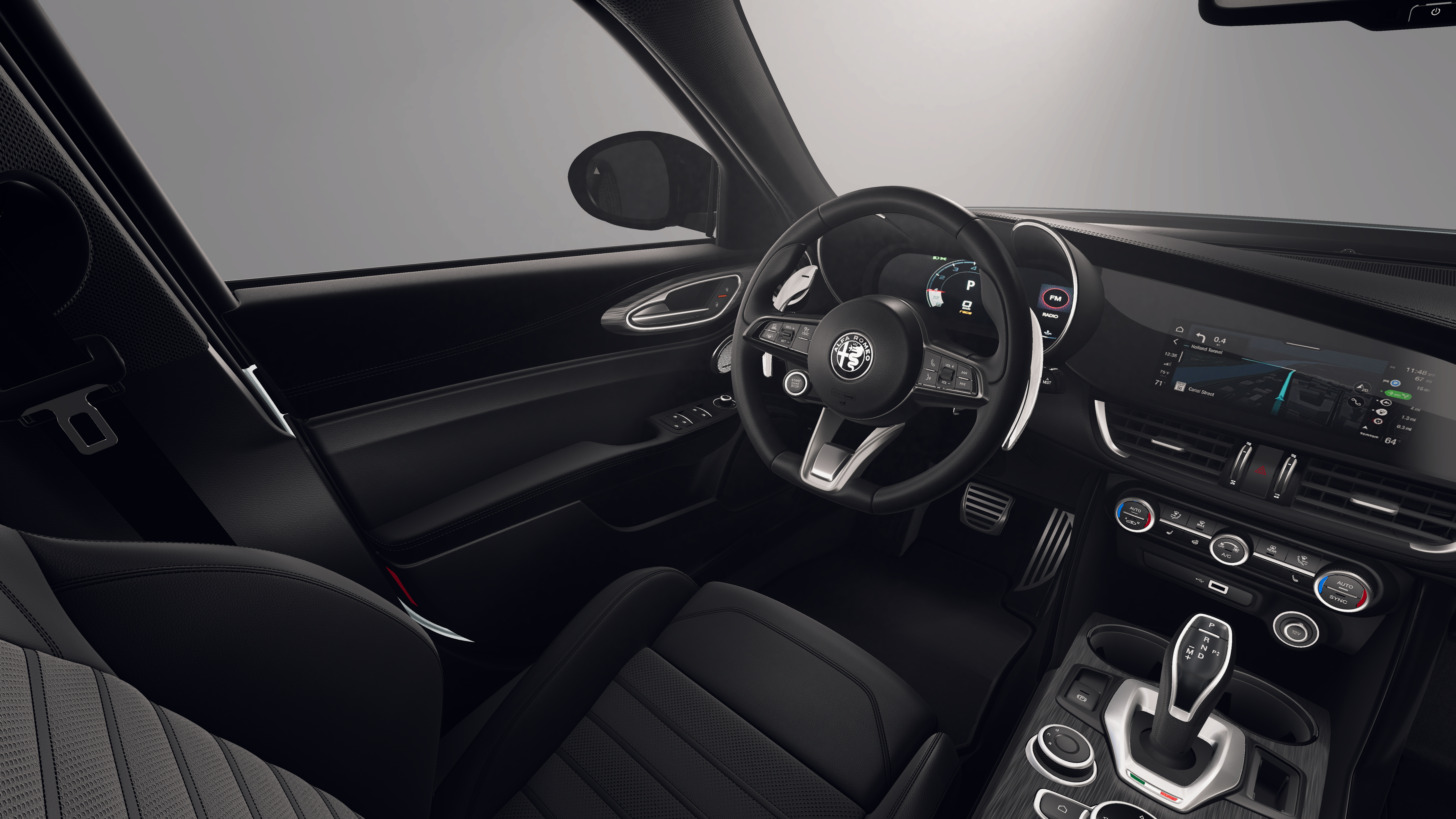 New 2026 Moonlight Gray Metallic Exterior Paint Alfa Romeo Base image 20