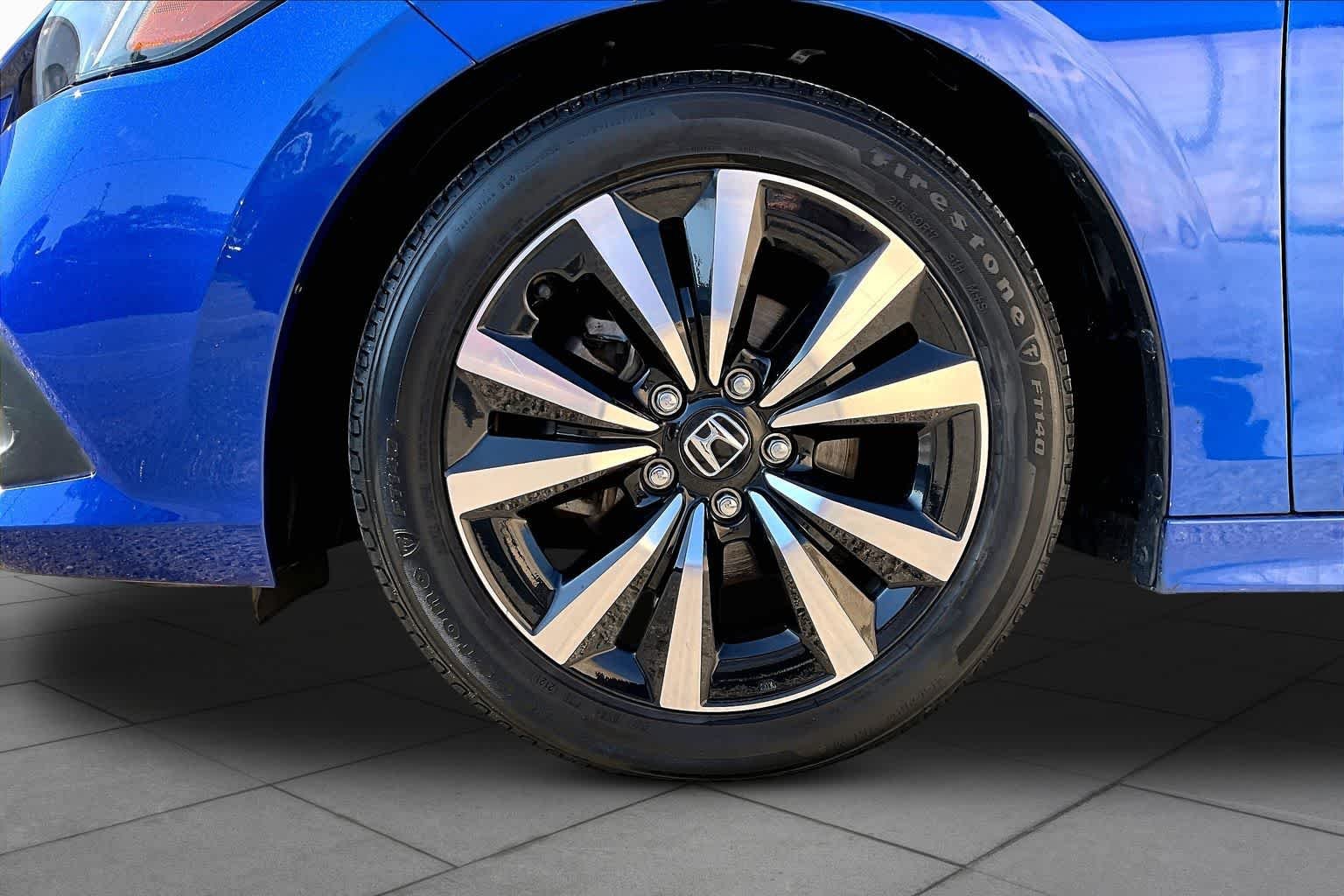 Certified Used 2022 Aegean Blue Metallic Honda EX image 13