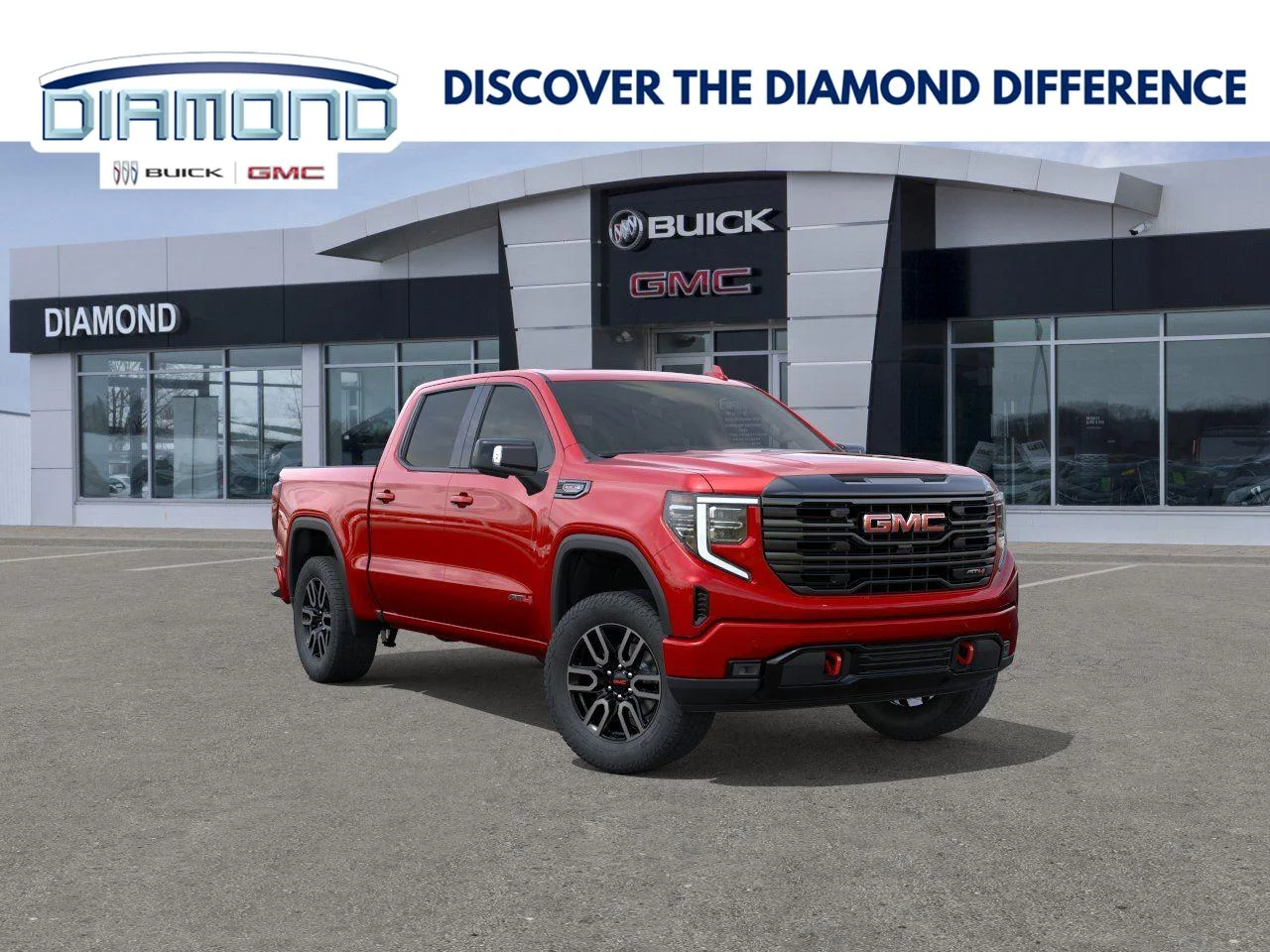 New 2026 Volcanic Red Tintcoat GMC AT4 image 1