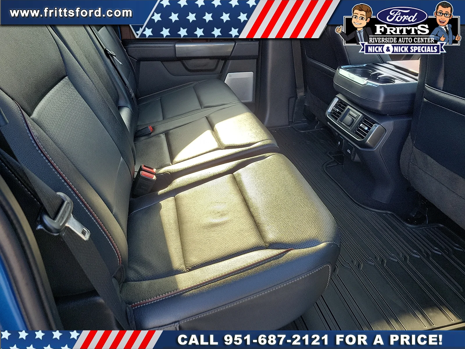 Certified Used 2023 Blue Metallic Ford LARIAT image 17