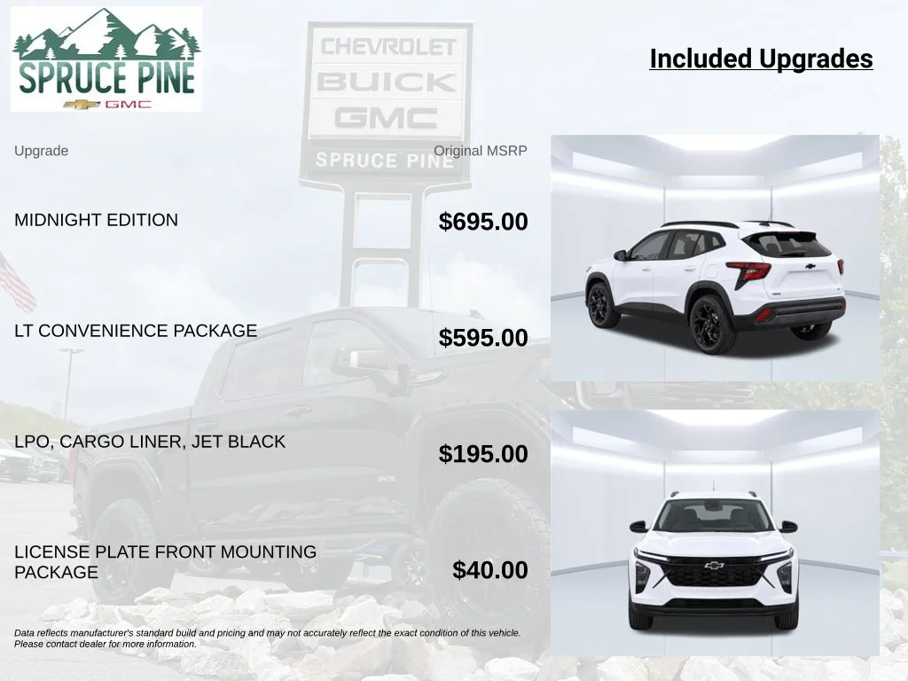 New 2026 White Chevrolet LT image 8
