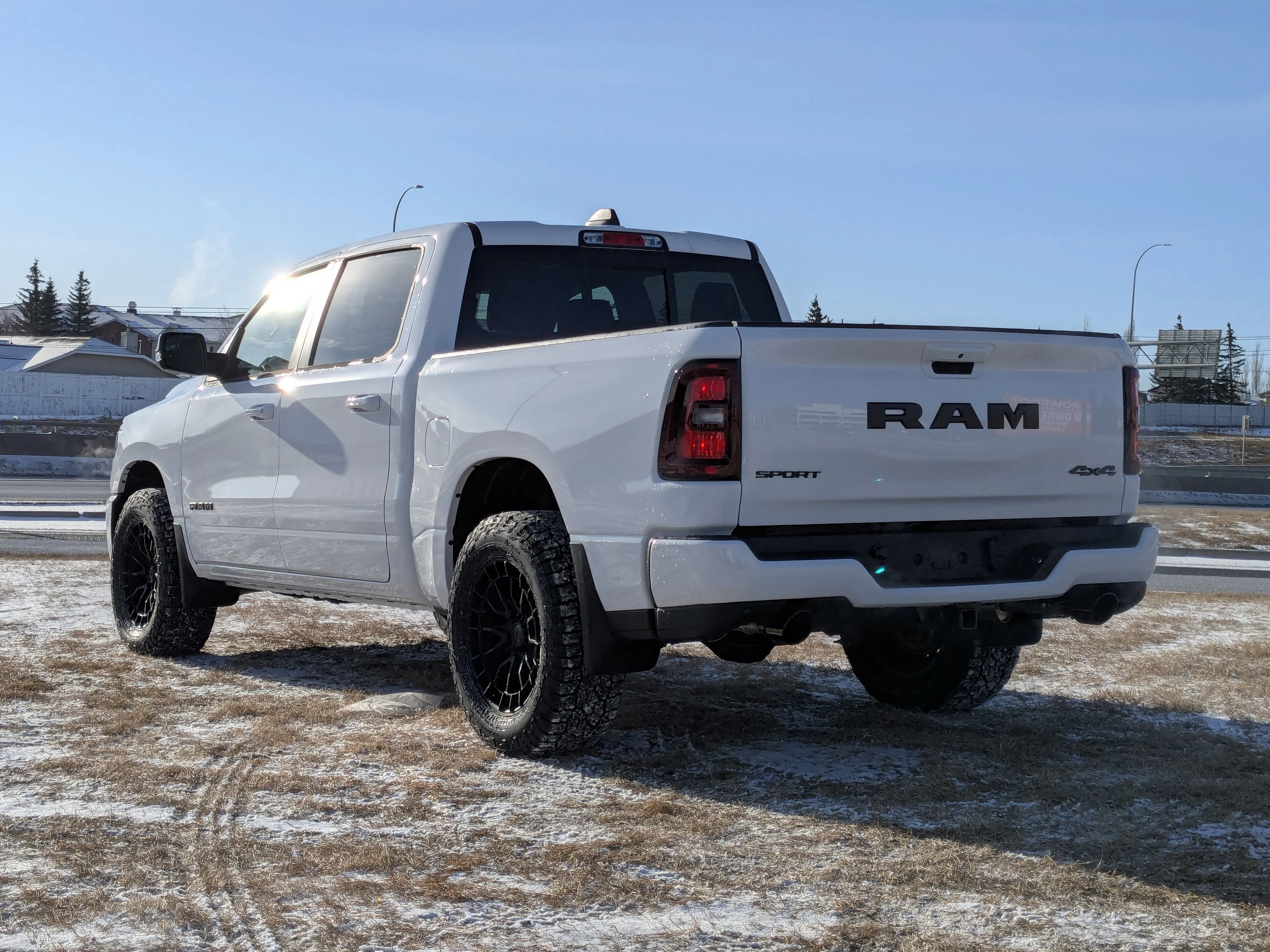 New 2026 White RAM Sport - FUEL RIMS - A/T TIRES - LIFTED & TONS MORE! image 6