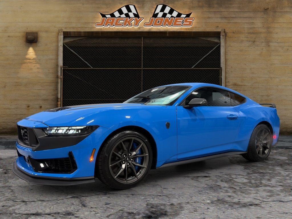 Used 2024 Grabber Blue Metallic Ford Dark Horse image 1