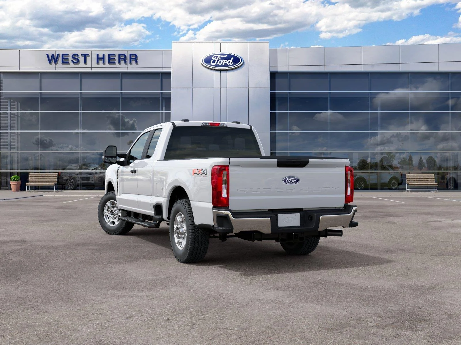 New 2027 Oxford White Ford F-250® XLT image 4