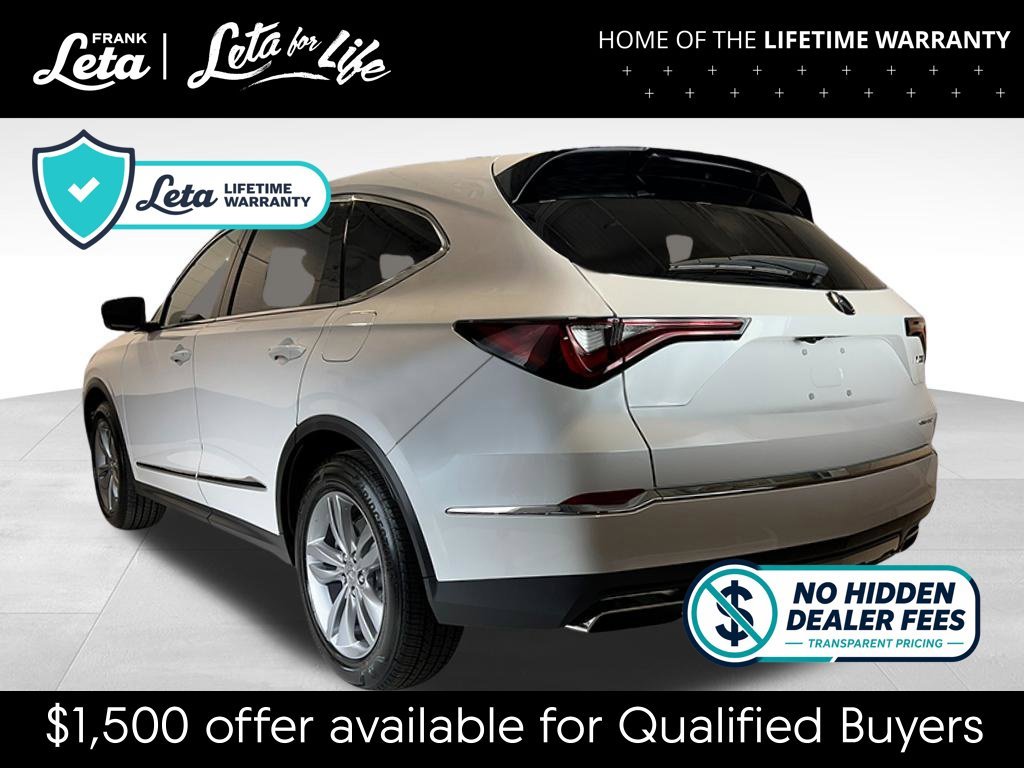 New 2026 Platinum White Pearl Acura  image 3