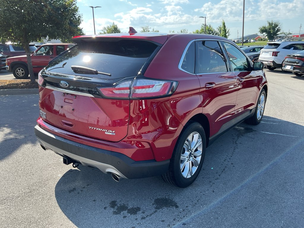 Used 2020 Rapid Red Metallic Tinted Clearcoat Ford Titanium image 10