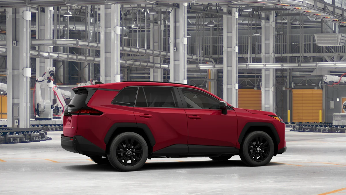 New 2026 Ruby Flare Pearl Toyota XLE Premium image 11