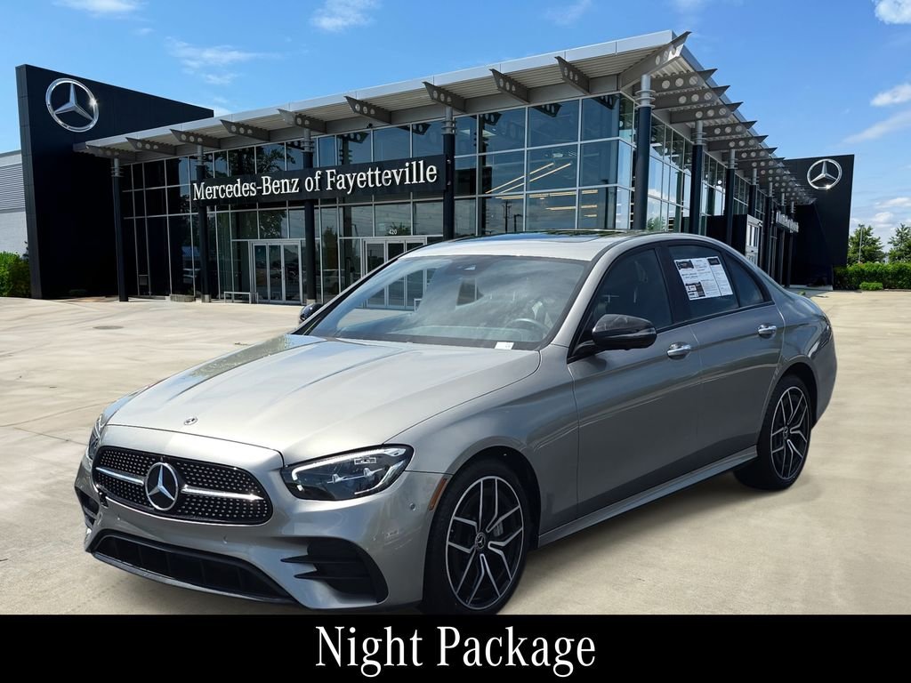Certified Used 2023 Silver Mercedes-Benz E 350 image 1