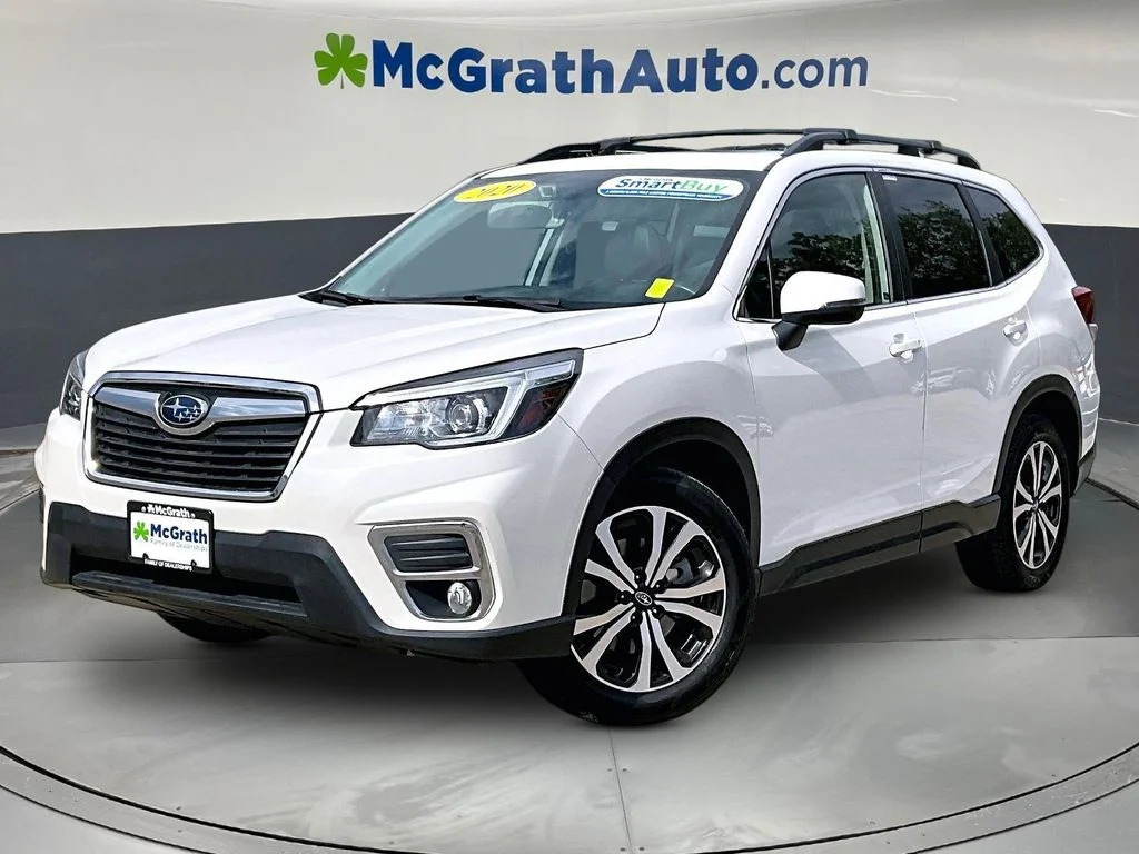 Used 2020 White Subaru Limited image 3