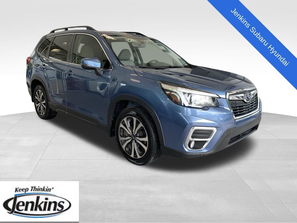 Used 2020 Blue Subaru Limited image 1