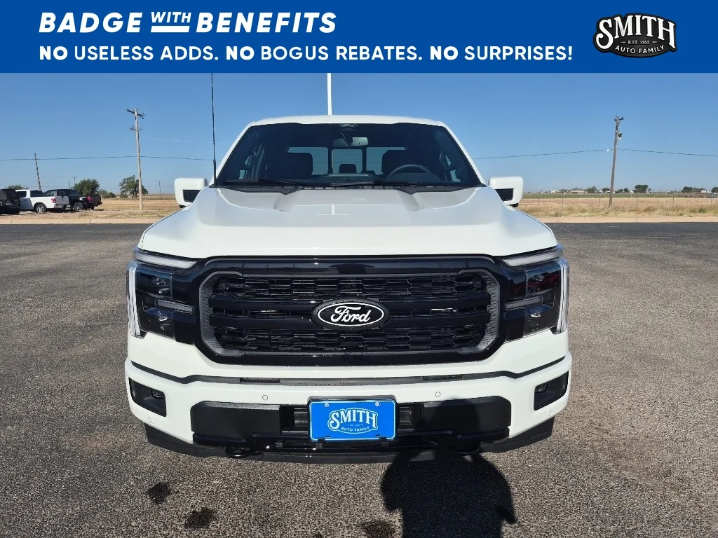 New 2026 Star White Metallic Tri-Coat Ford Lariat® image 9