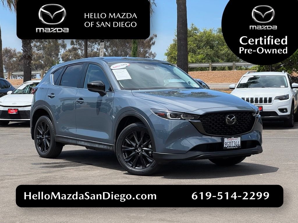 Certified Used 2023 Gray Mazda 2.5 S Carbon Edition image 1