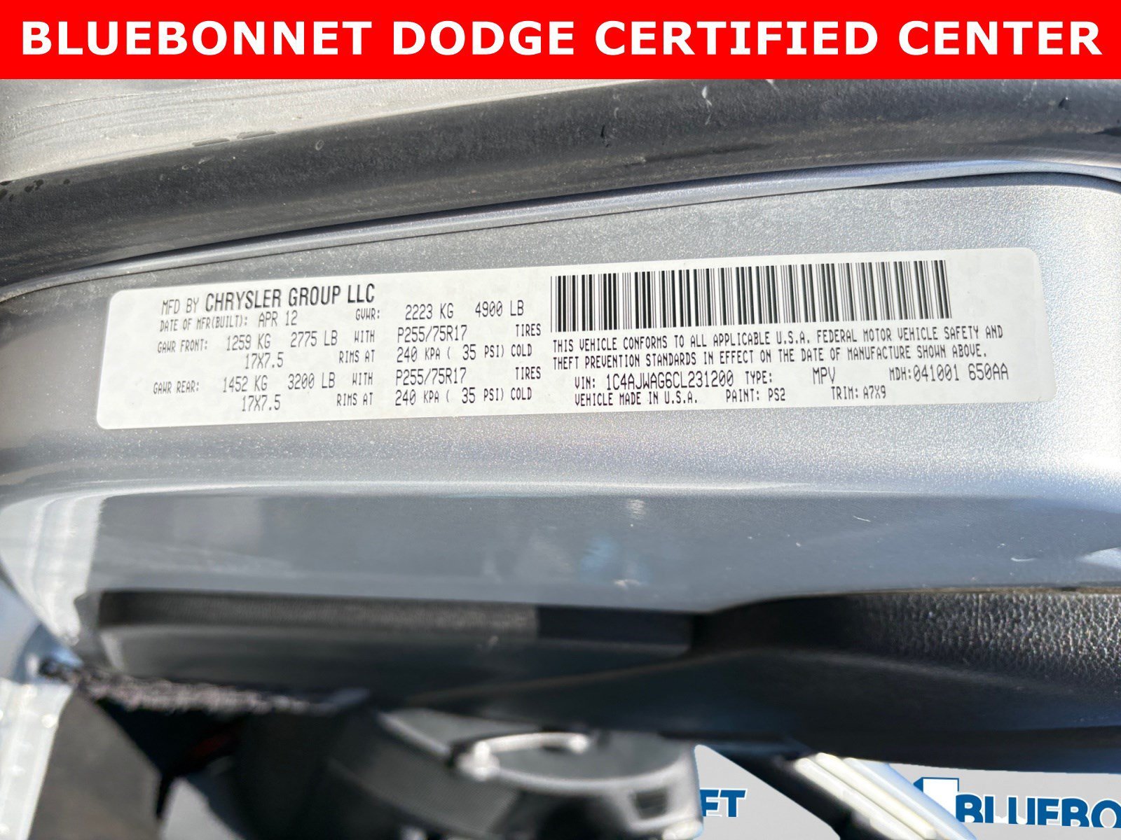 Used 2012 Bright Silver Metallic Jeep Sport image 24