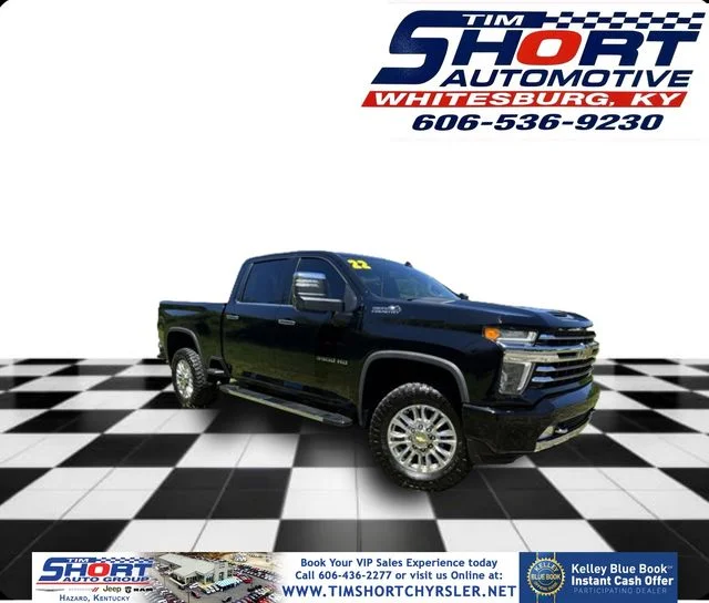 Used 2022 Black Chevrolet High Country image 1