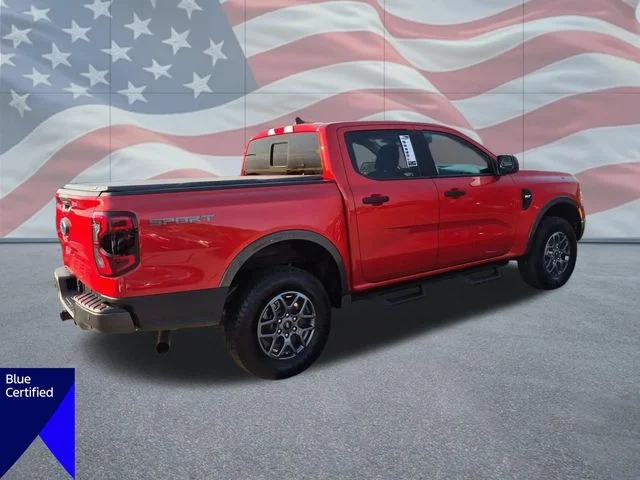 Used 2024 Red Ford XLT image 3
