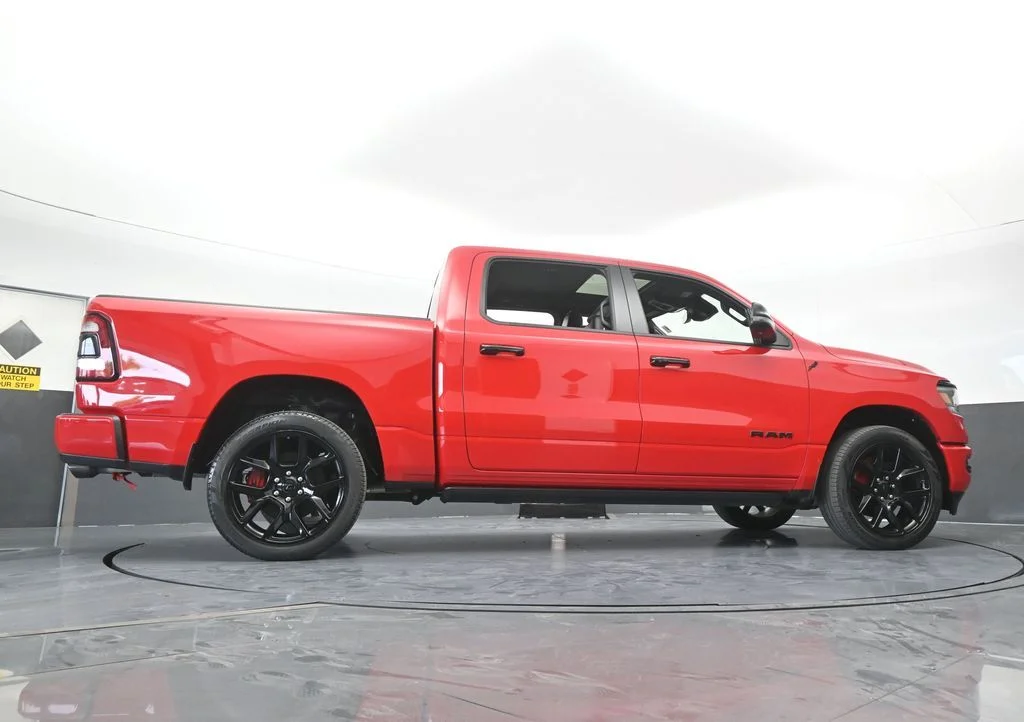 Used 2023 Flame Red Clearcoat Ram Laramie image 70