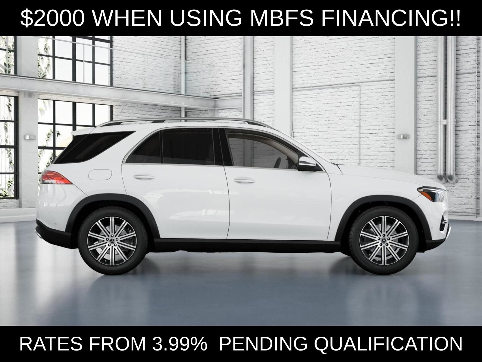 New 2026 Polar White Mercedes-Benz GLE 350 image 2