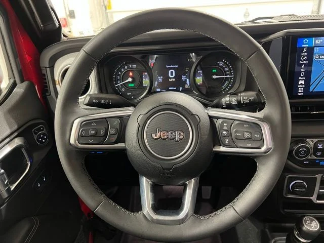 Used 2025 Red Jeep Sahara 4xe image 13