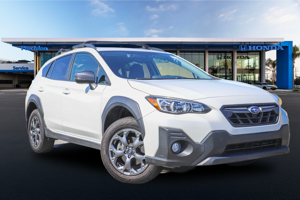 Used 2021 Crystal White Pearl Subaru Sport image 1