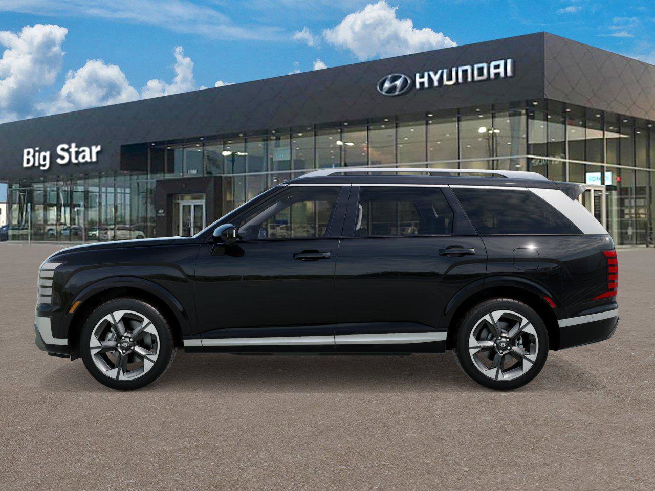New 2026 Abyss Black Pearl Hyundai Limited FWD image 3