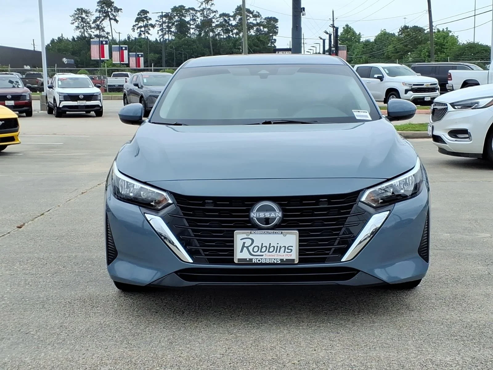 2025 Nissan Sentra SV Gray at Robbins Nissan