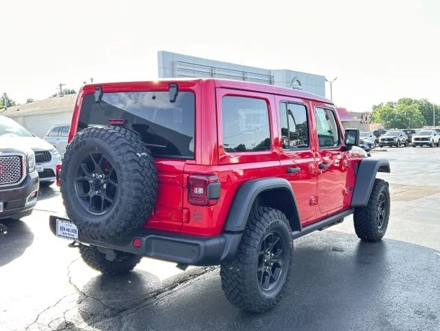 New 2026 Firecracker Red Clear-Coat Exterior Paint Jeep Willys image 14