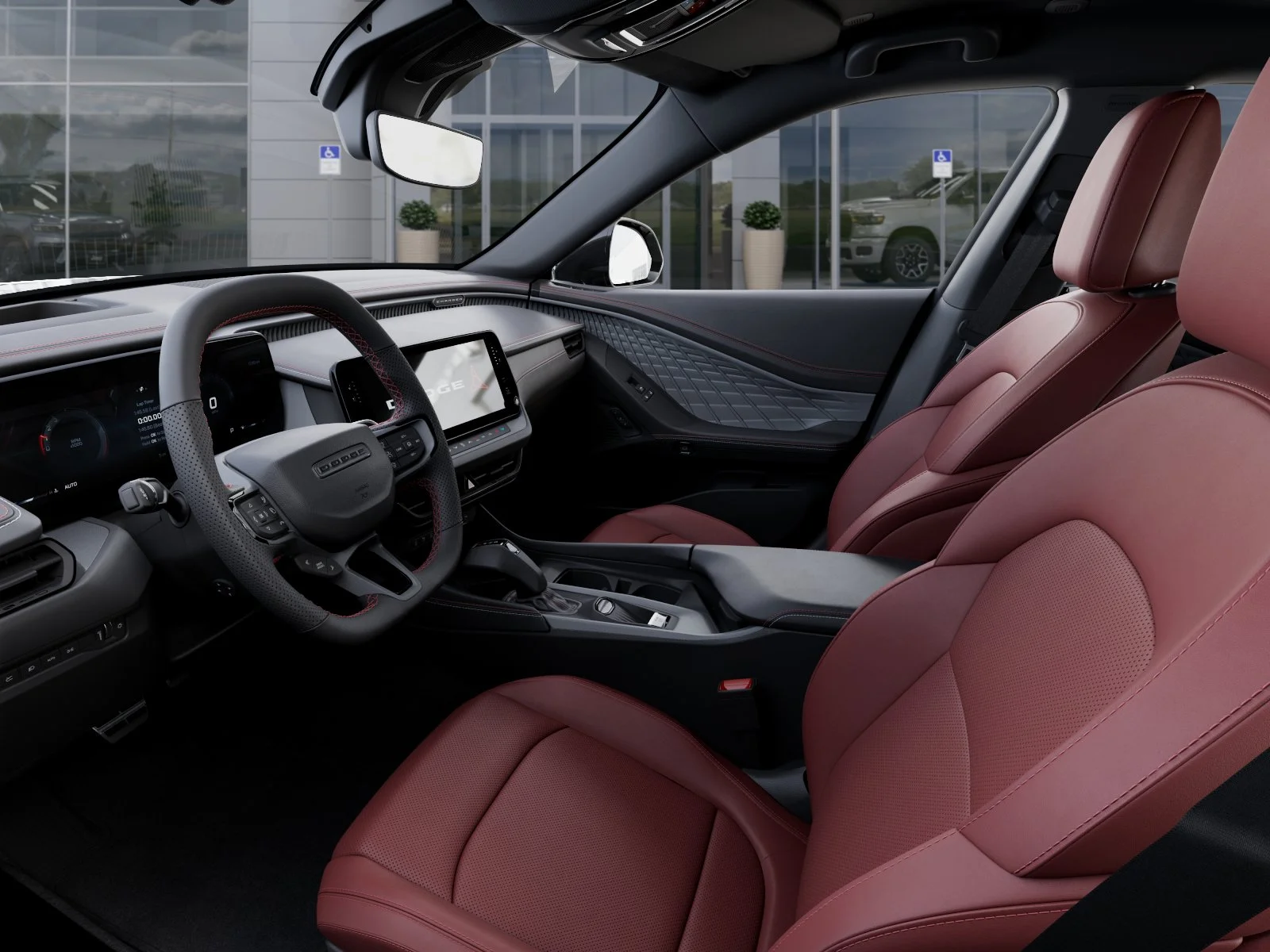 New 2026 Diamond Black Crystal Pearlcoat Dodge R/T Plus image 53