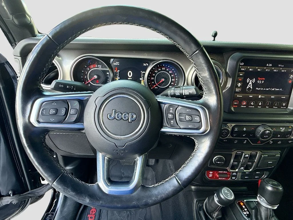 Used 2021 Black Clearcoat Jeep Unlimited Rubicon image 11