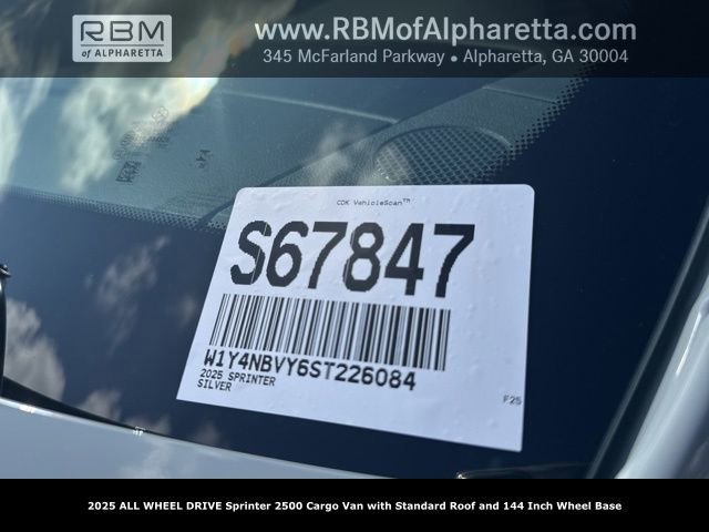 2025 Mercedes-Benz Sprinter Cargo Van Base - Photo 40