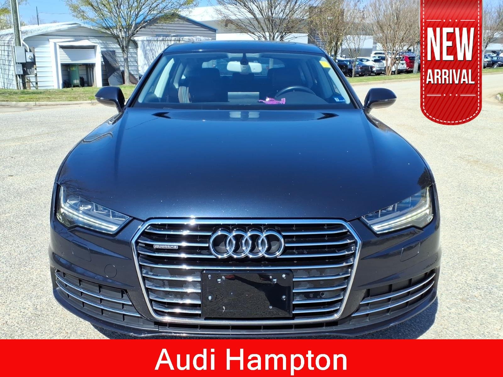 Used 2016 Moonlight Blue Metallic Audi 3.0 Premium Plus image 2