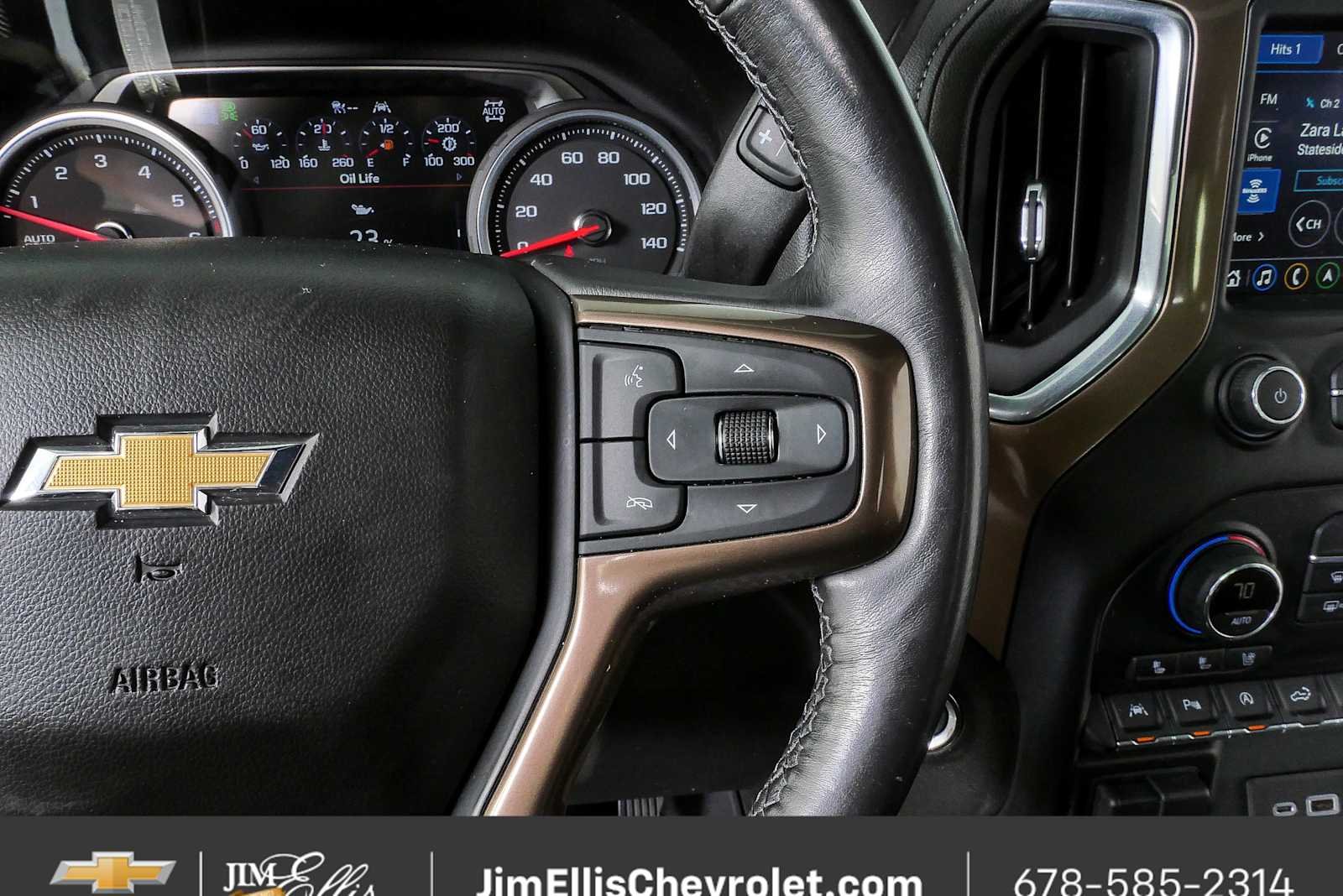 Certified Used 2021 IRIDESCENT PEARL TRICOAT Chevrolet High Country image 11