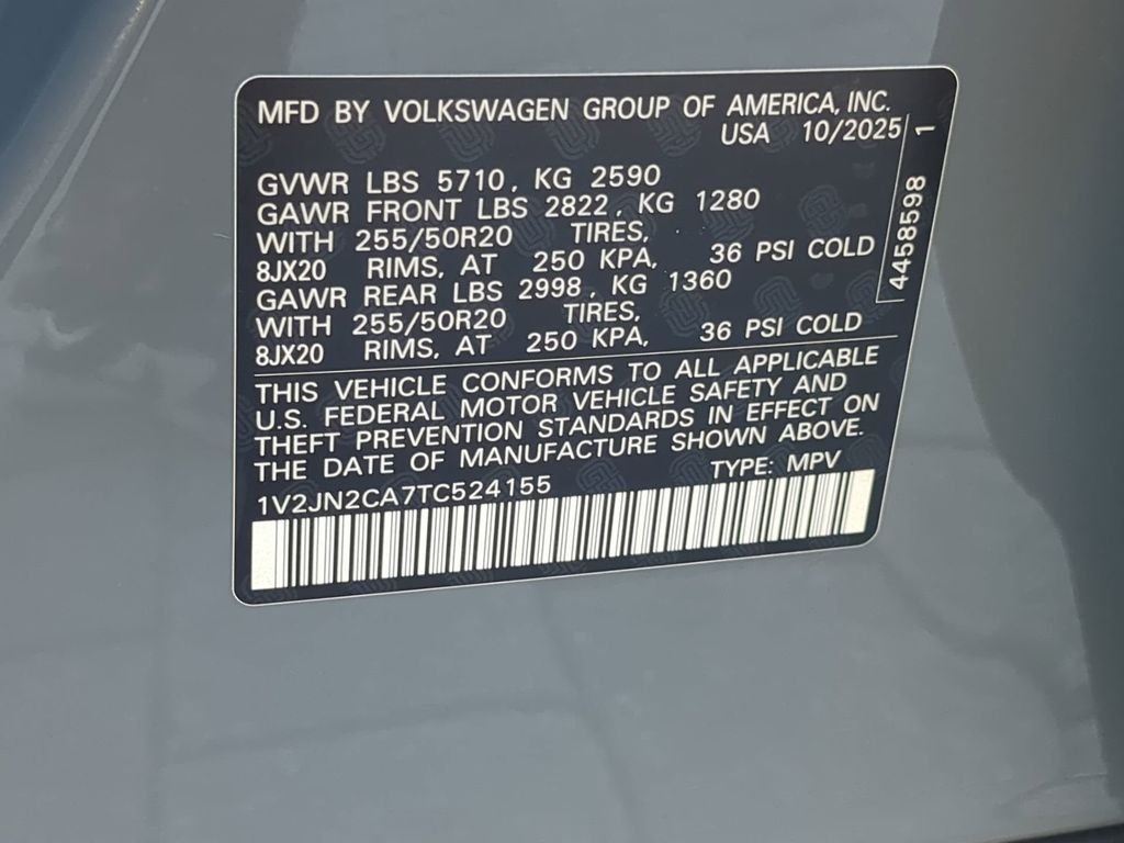 New 2026 Gray Volkswagen 2.0T SE w/Technology image 34