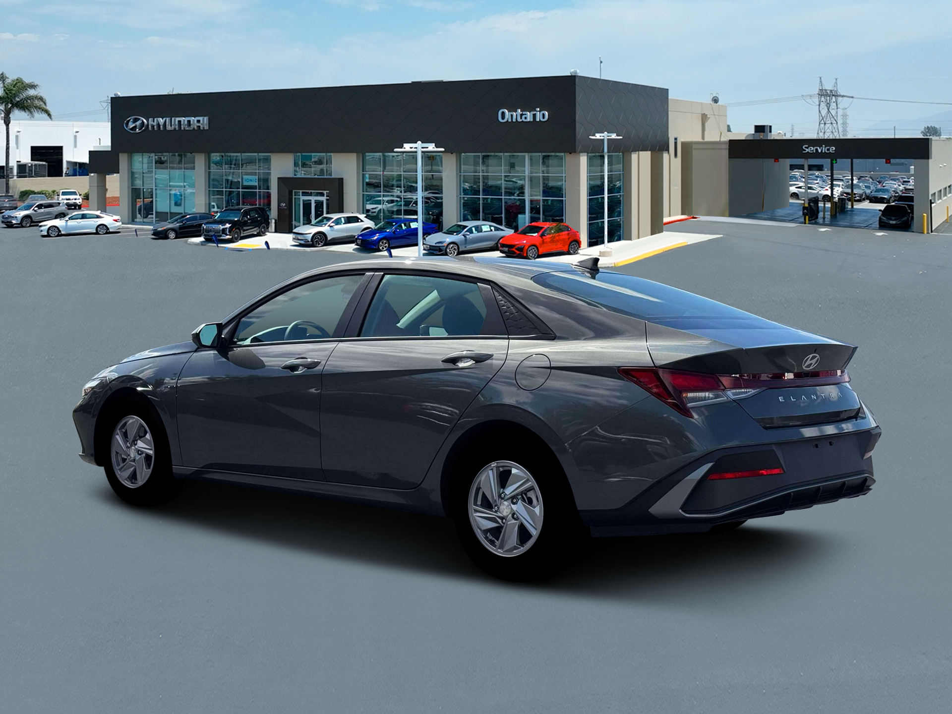New 2026 Gray Hyundai SE image 4