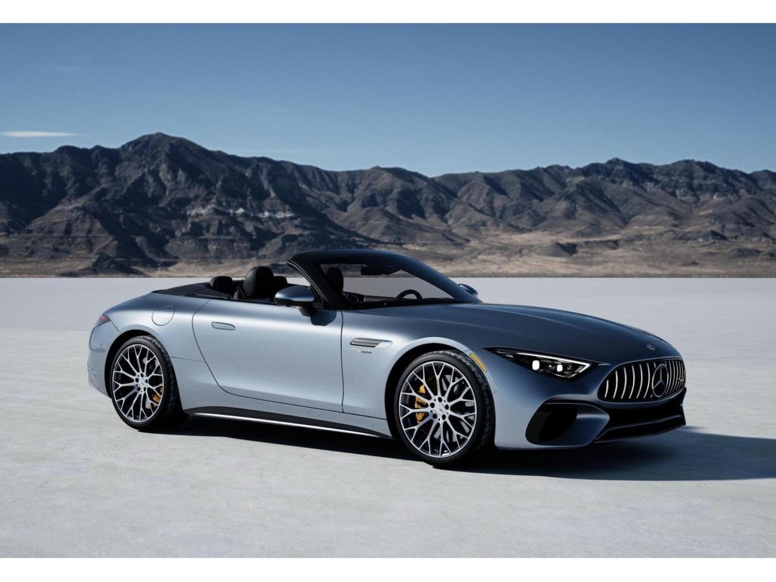 New 2026 Cirrus Silver Metallic Mercedes-Benz SL 63 AMG® S E Performance 2D Convertible 4MATIC®  image 13