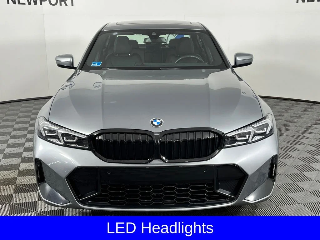 Certified Used 2023 Skyscraper Grey Metallic BMW 330i xDrive image 9