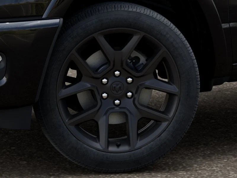 New 2026 Diamond Black Crystal Pearl-Coat Exterior Paint RAM Laramie image 9
