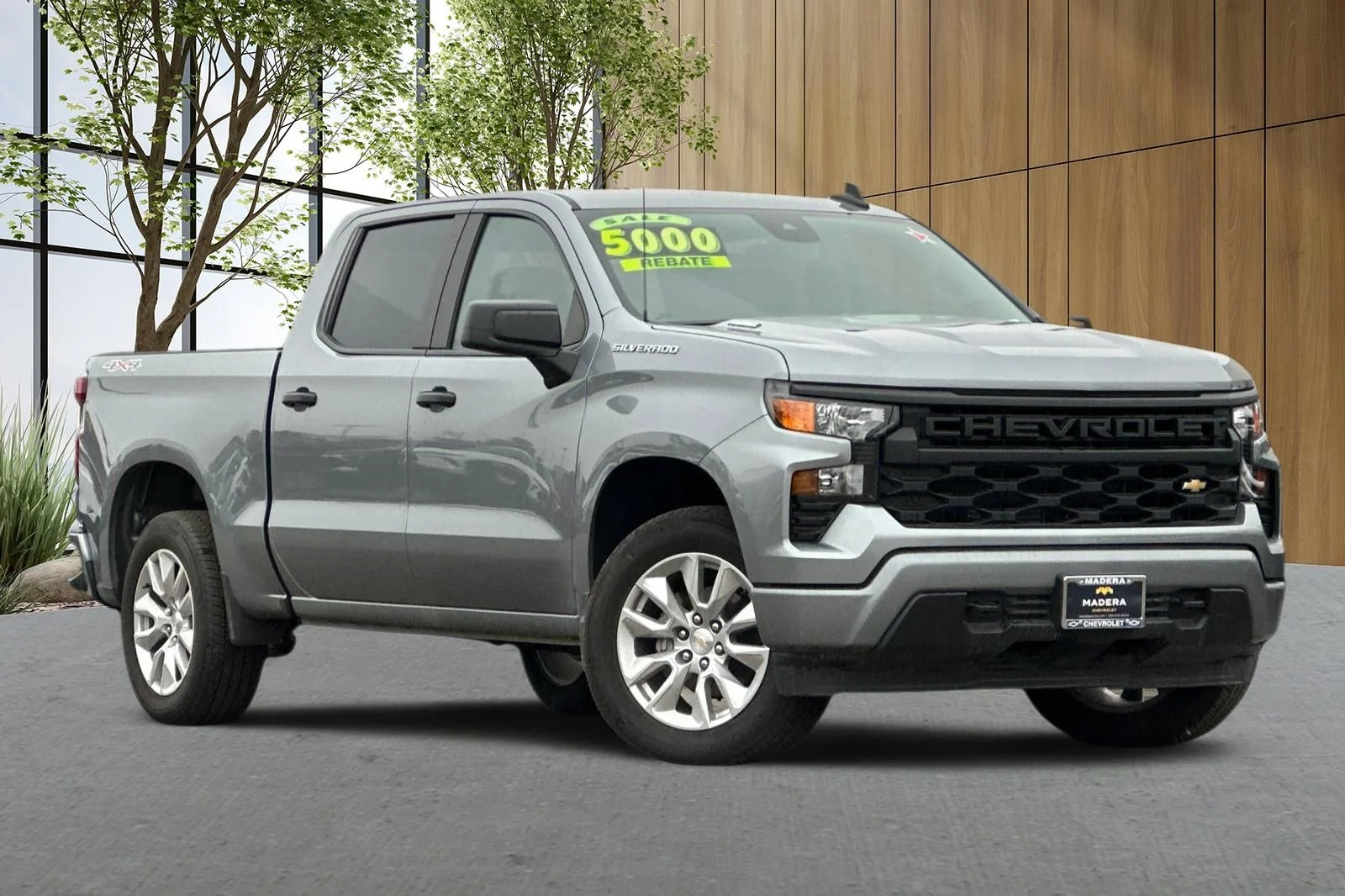 Used 2024 Gray Chevrolet Custom image 2