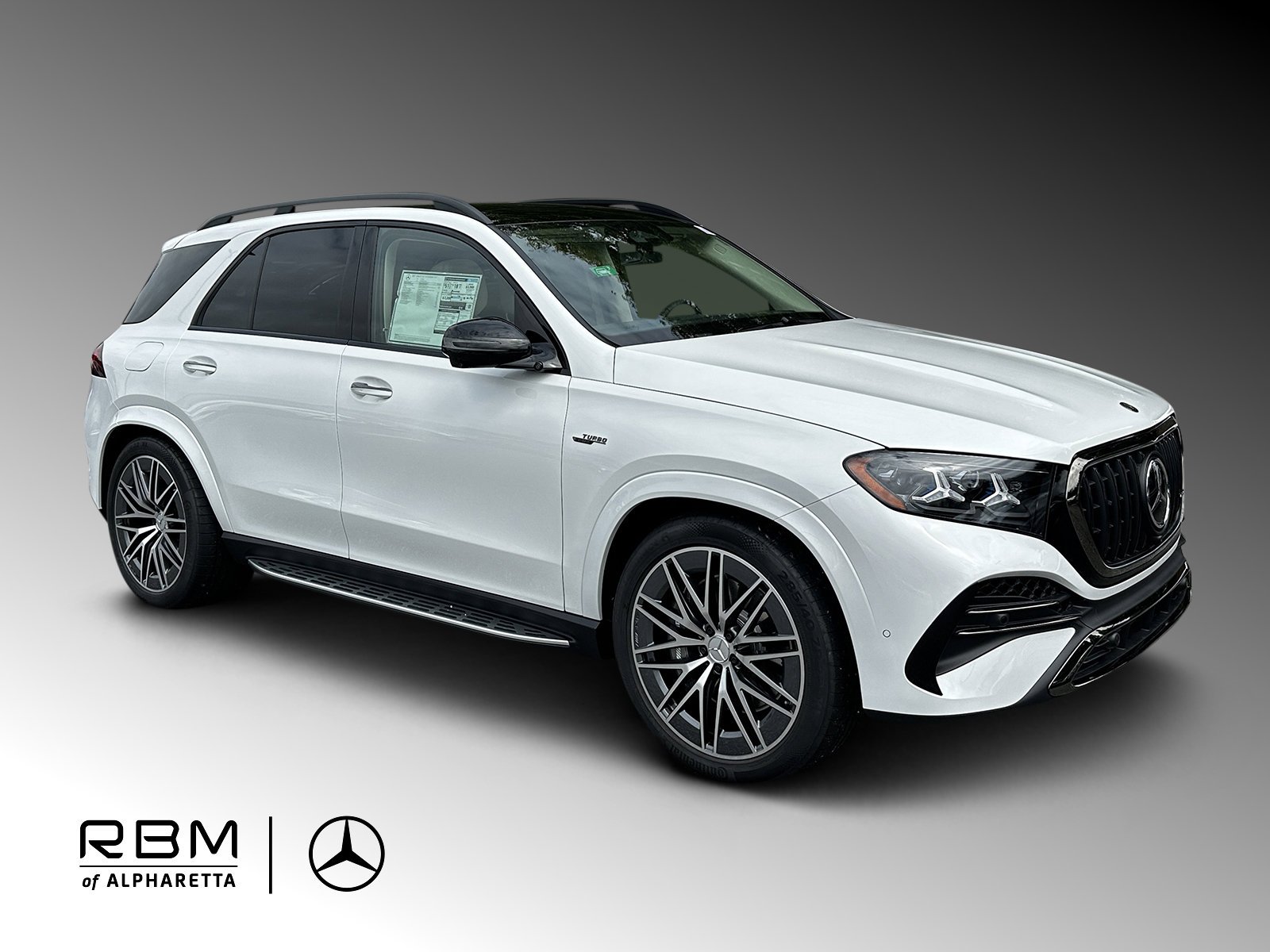 New 2027 MANUFAKTUR Moonlight White Metallic Mercedes-Benz AMG® GLE 53e image 1