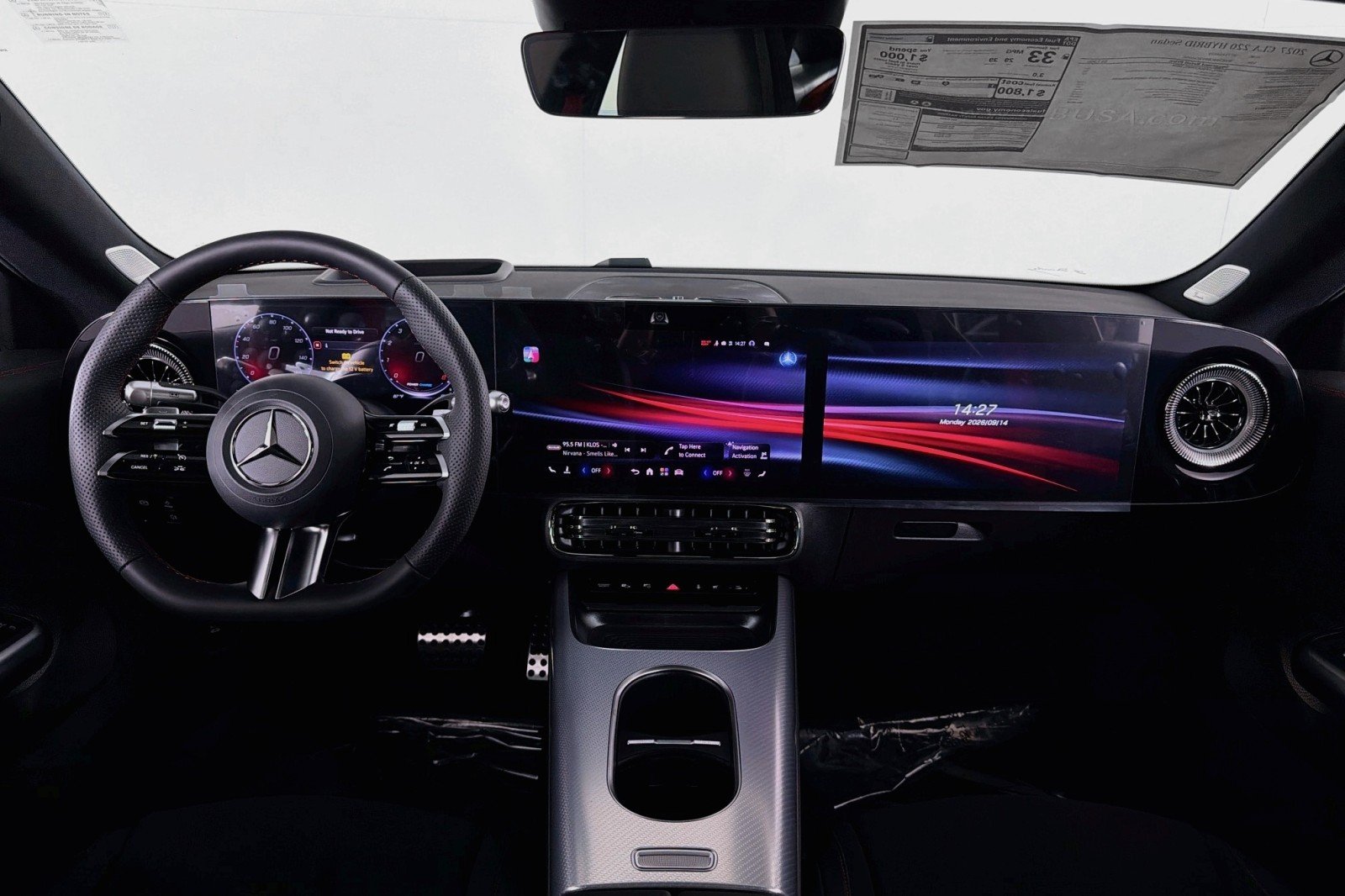 New 2027 Night Black Mercedes-Benz CLA 220 Hybrid image 4