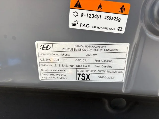 Used 2025 Ecotronic Gray Pearl Hyundai SEL image 10