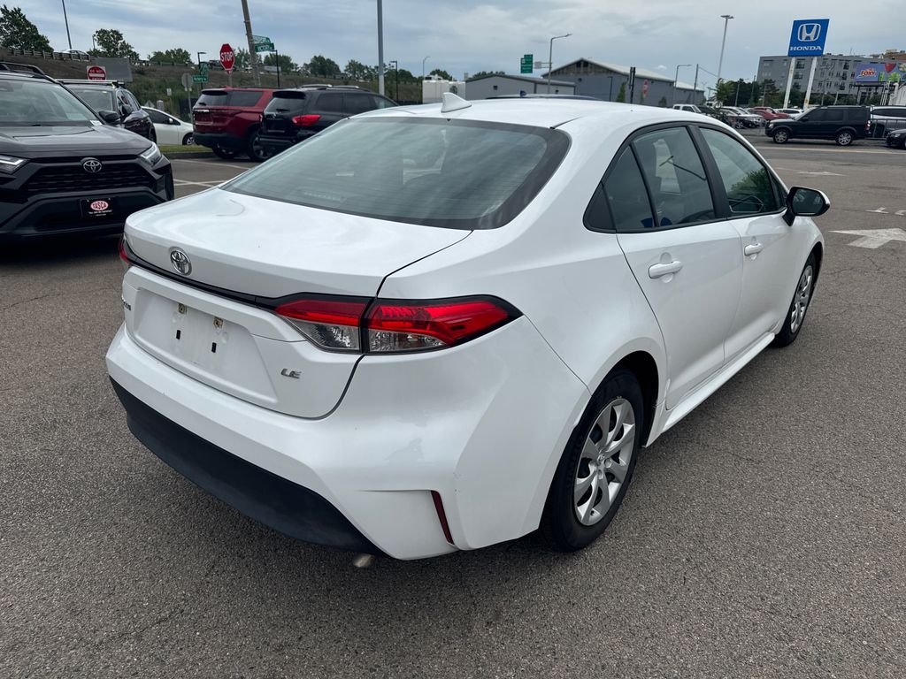 Used 2024 White Toyota LE image 7