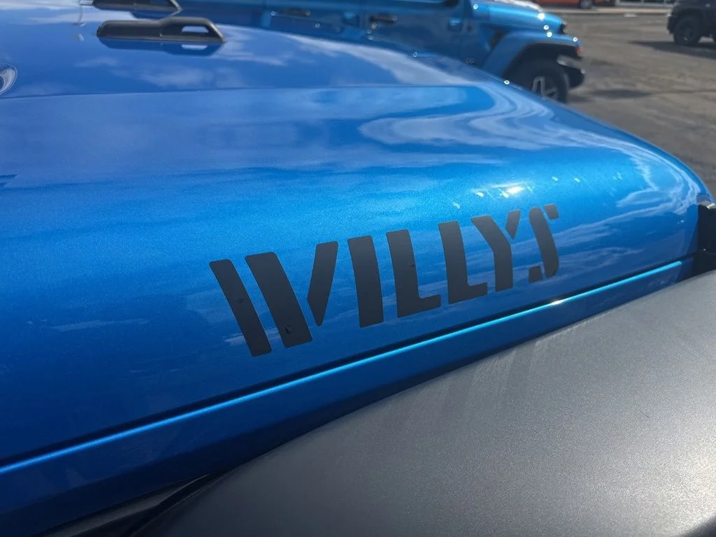 New 2025 Hydro Blue Pearl-Coat Exterior Paint Jeep Willys image 51
